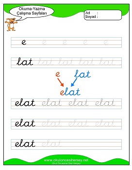 Elat Grubu Çalışma Sayfaları